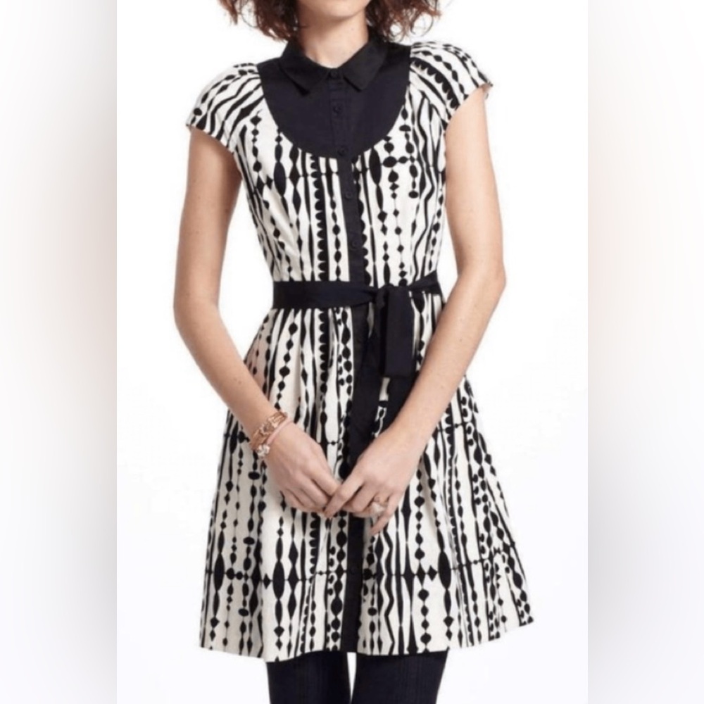 ANTHROPOLOGIE Harlequin Cord Shirt dress Size 2